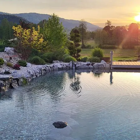 Glamping Happiness With Natural Pool Holiday home