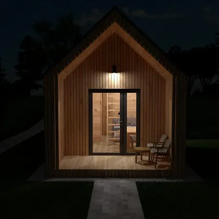 Glamping Happiness - Natural Pool & Wellness 펜션 *